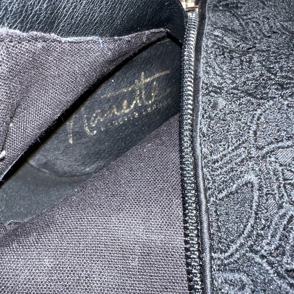 Nanette Lepore Linette Satin Lace Bow Boots Size 8 - Picture 9 of 9